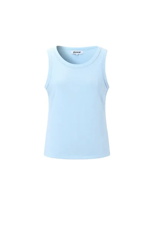 Essentiële top | Hemelsblauw |