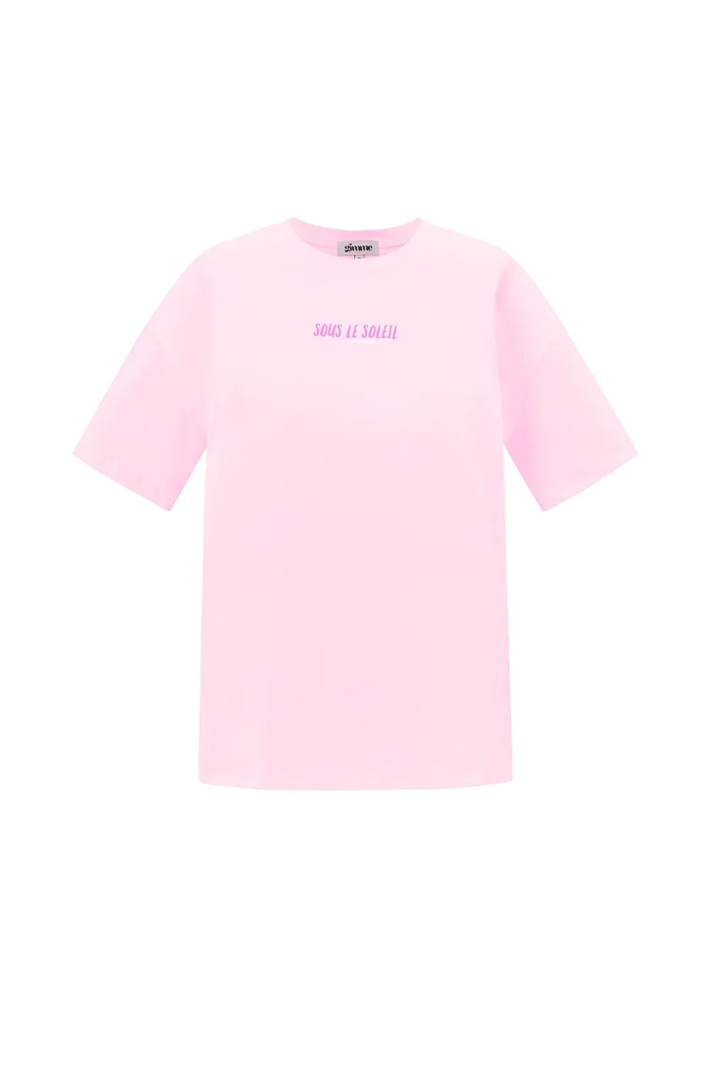T-shirt dames | Roze of babyblauw
