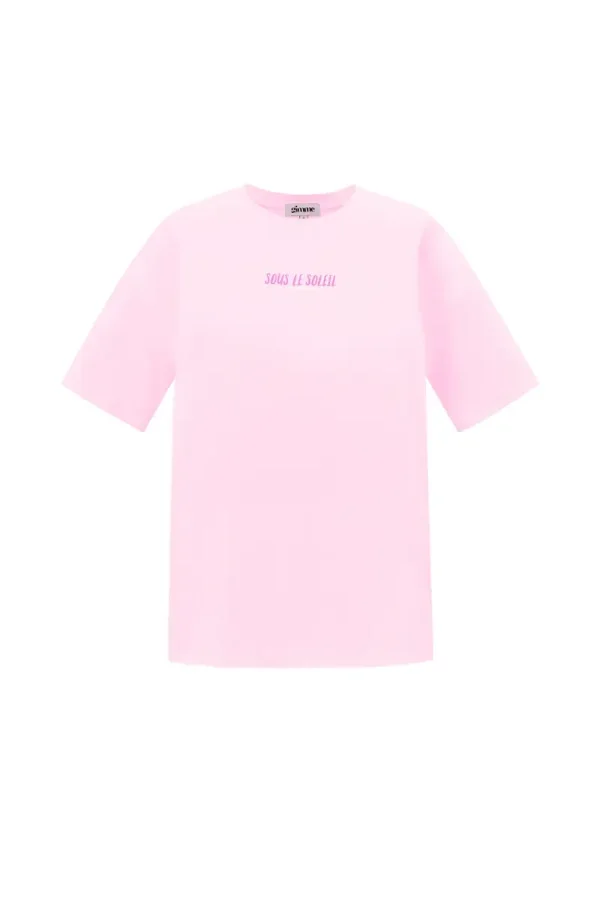 T-shirt dames | Roze of blauw