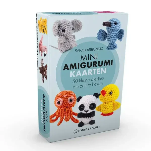 Mini amigurumi kaarten
