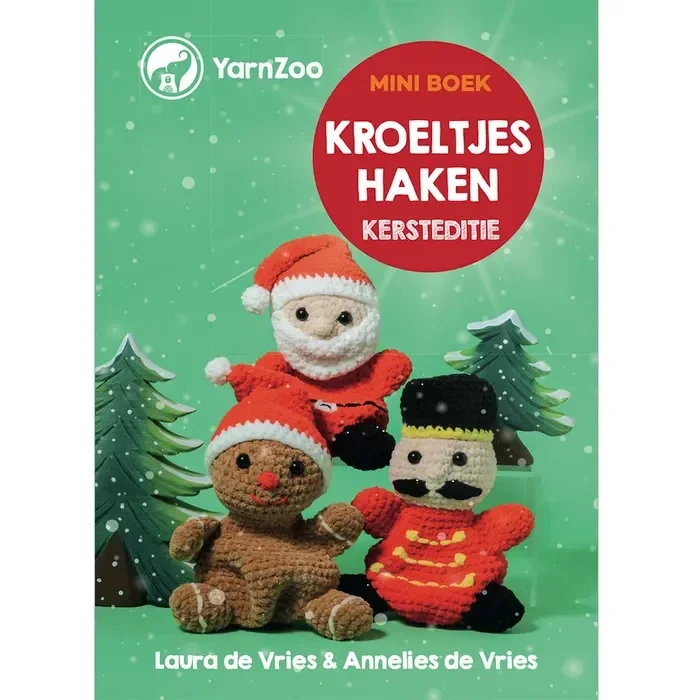 Mini Haakboek Kroeltjes: Kersteditie