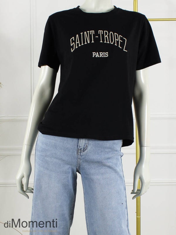 Top Saint Tropez – Zwart