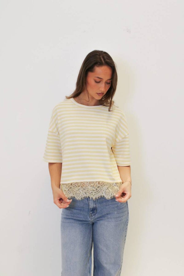 Lyra top kant | Yellow