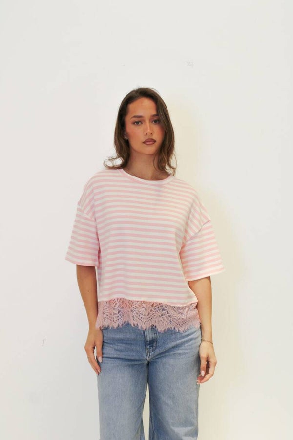 Lyra top kant | Rose