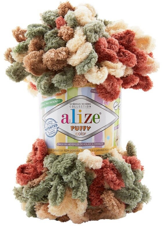 Alize Puffy garen - Color mix