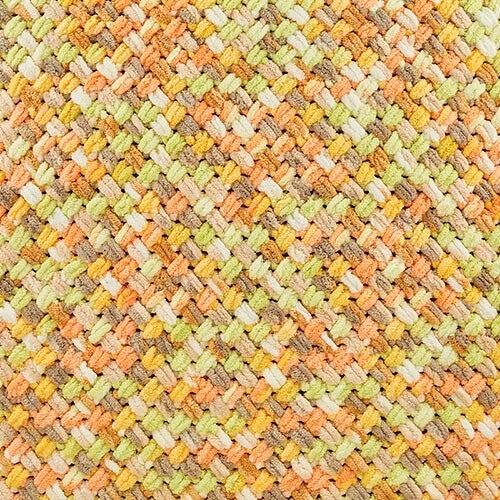 Puffy Color 6528 Salmon, taupe, camel, beige, lichtgreen, yellow, white