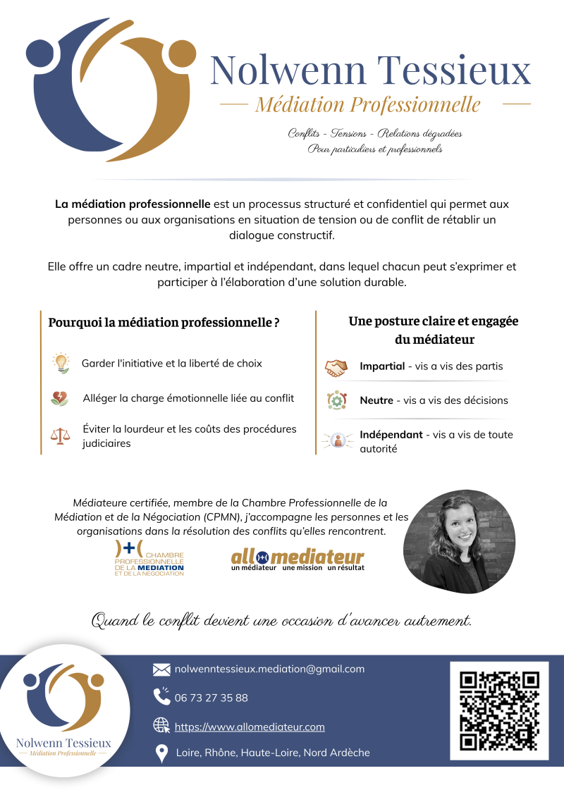 Médiation à Saint Étienne et alentours