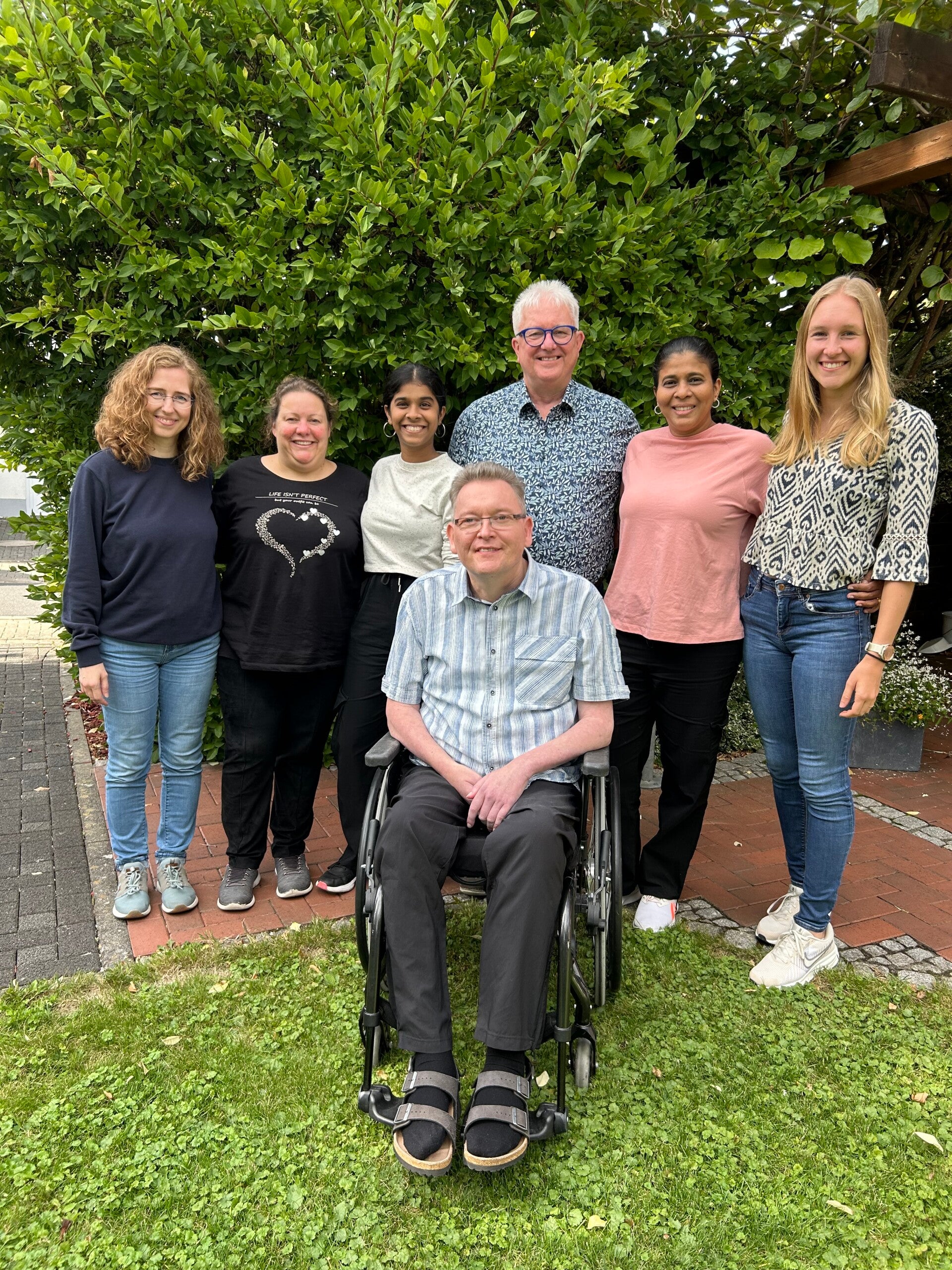 Vorstand mit Rechtsanwältin aus Sri Lanka