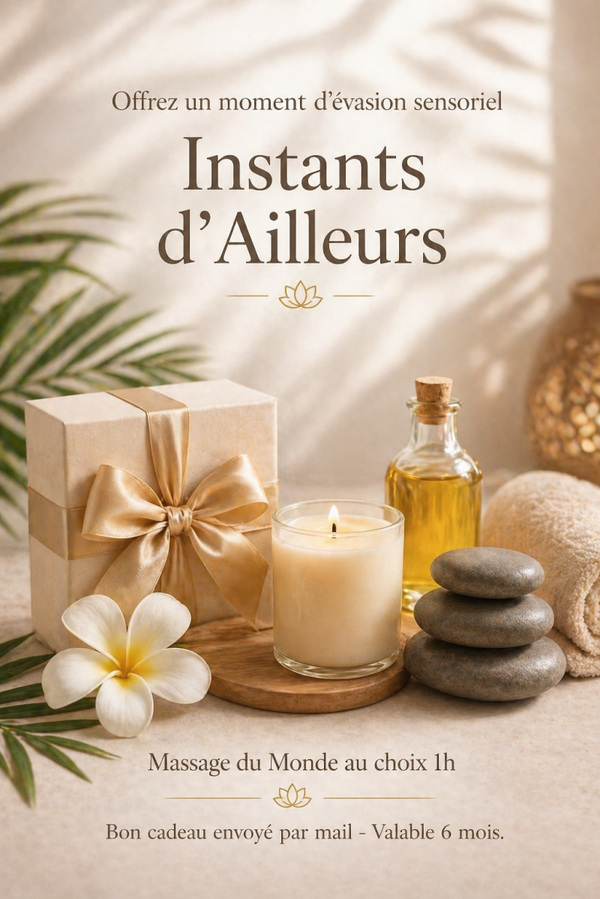 Massages du monde au choix 1 heure