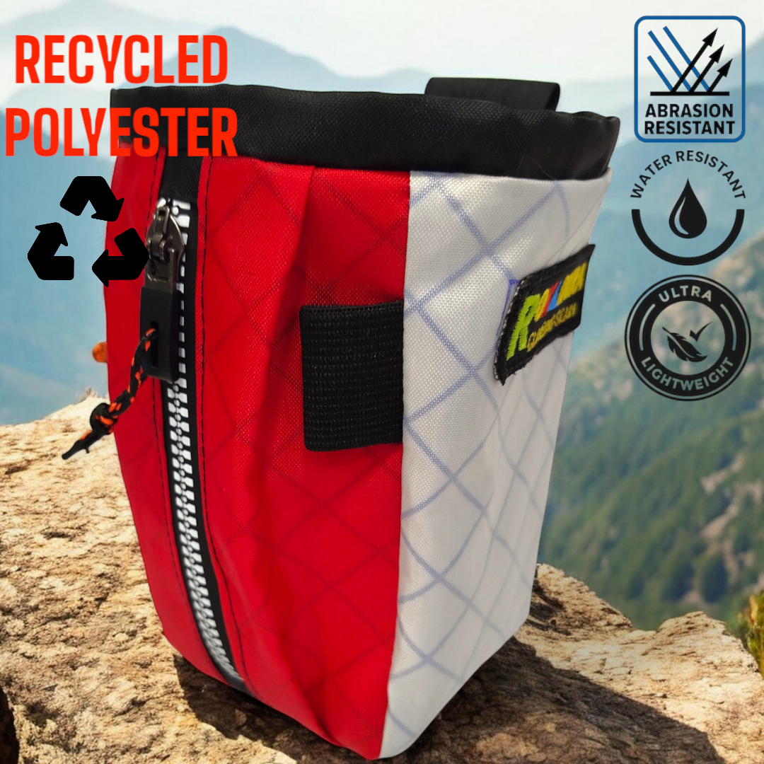 Magnesera Sostenible gris-rojo Ecopak