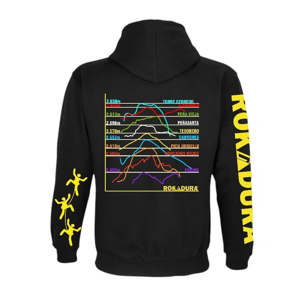 Sudadera unisex Picos