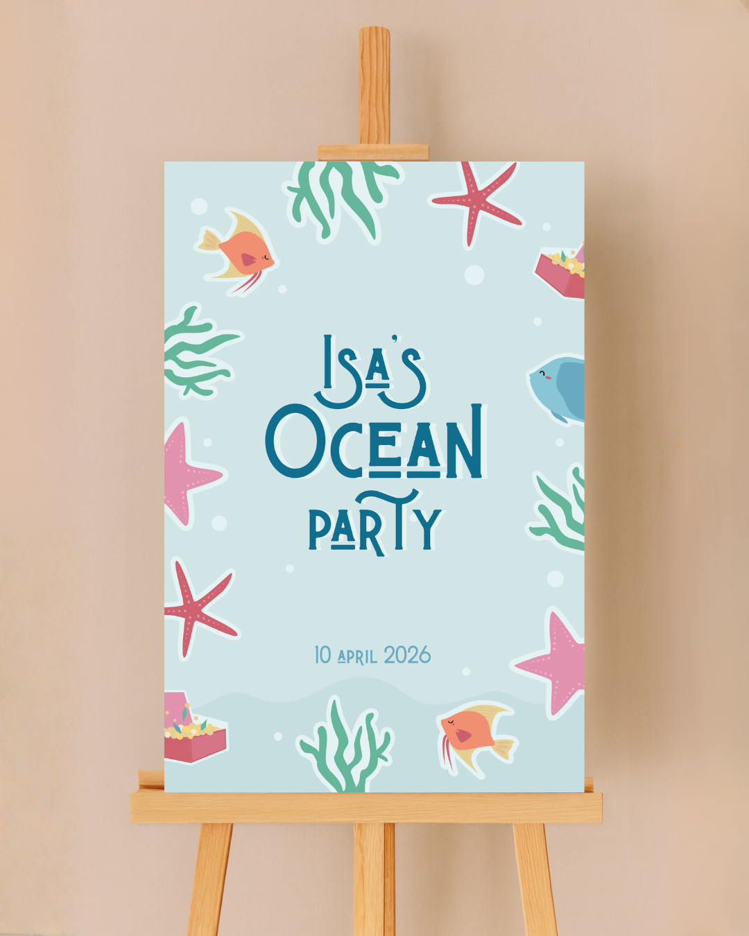 Gepersonaliseerd welkomstbord Birthday