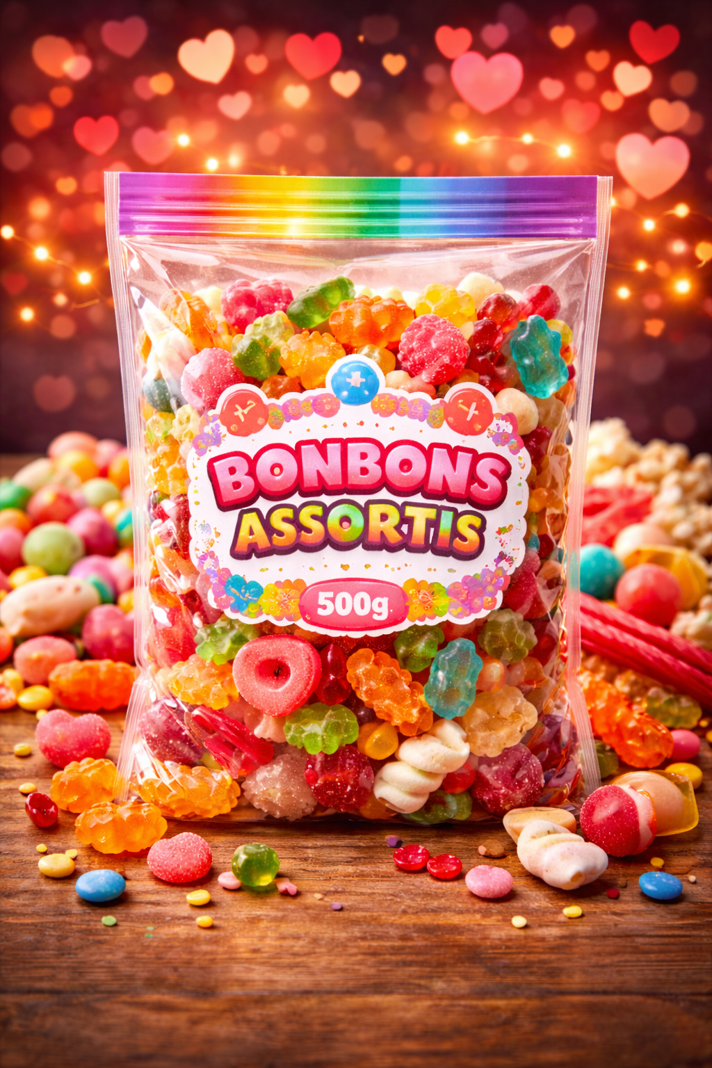 Sachet mix de bonbon gélifié - 500G