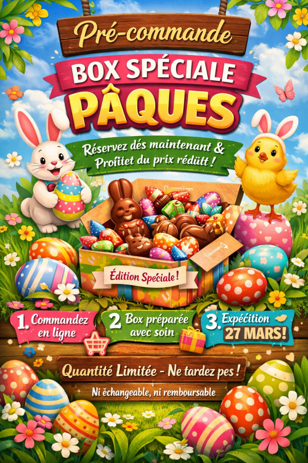 Pré-commande box spécial Pâques