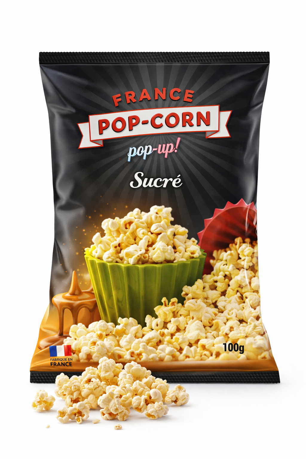 Pop Corn Sucrée - Unité