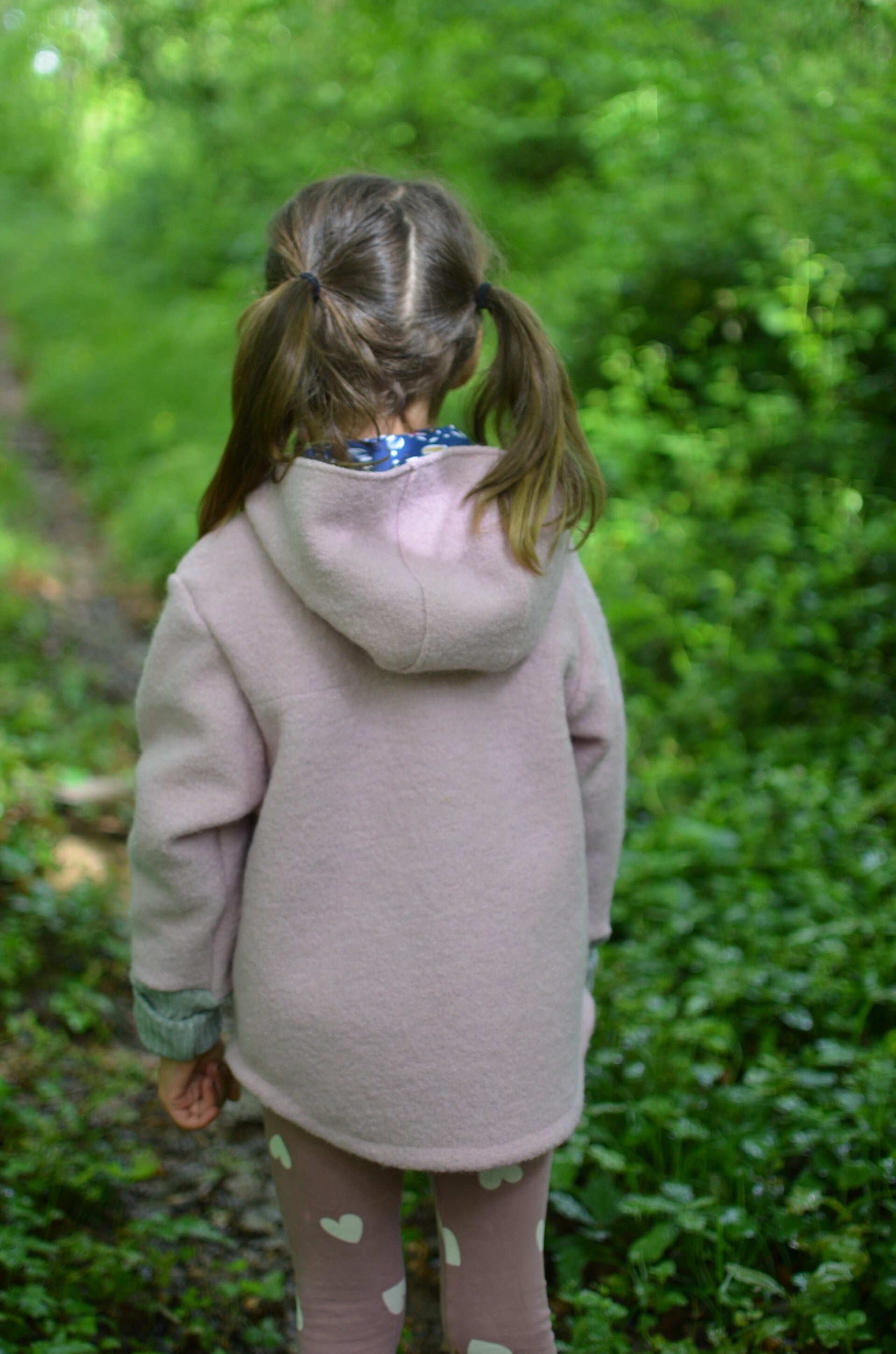 Veste en laine "Rose"