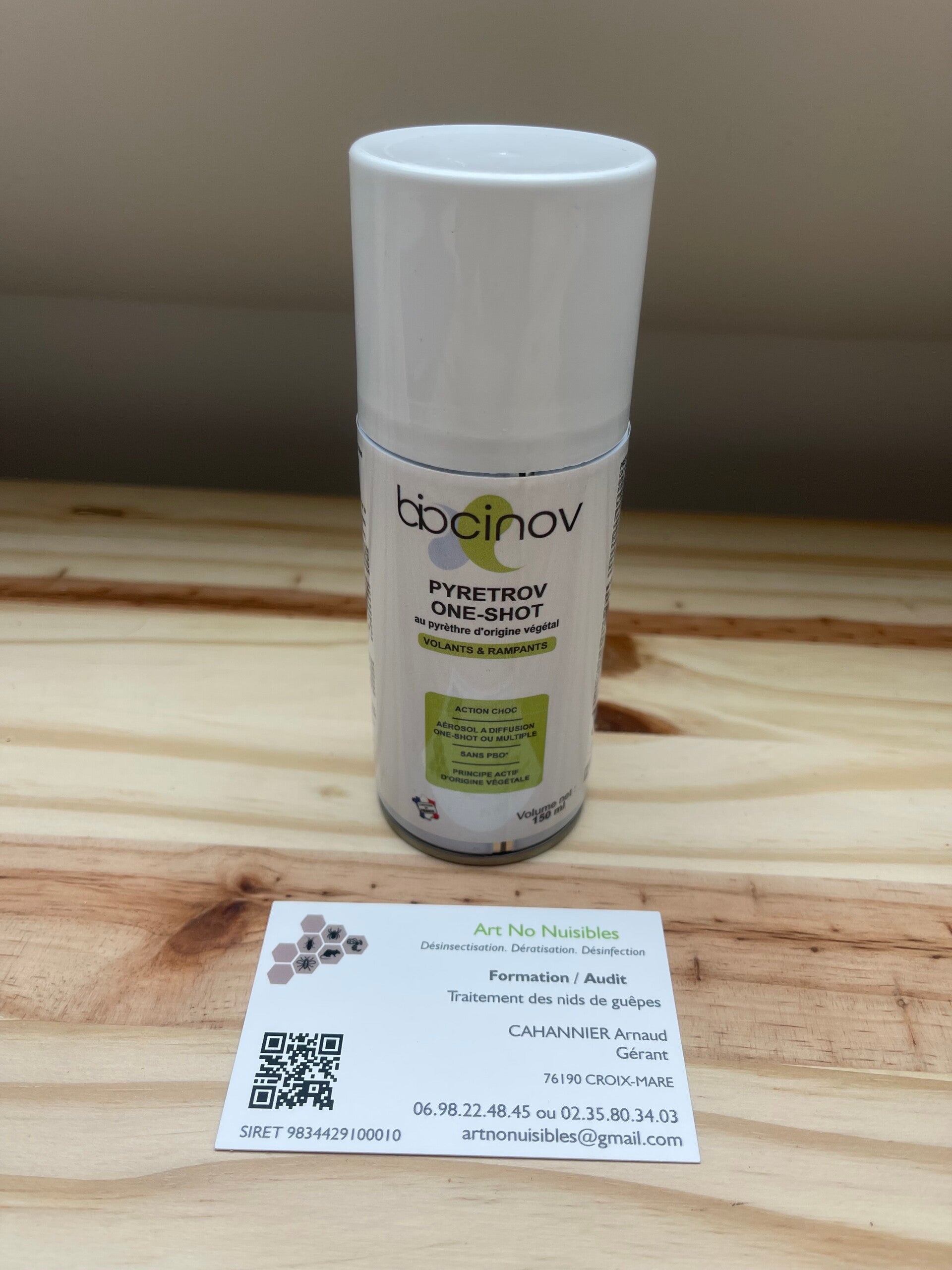 Aérosol pyrèthre végétal