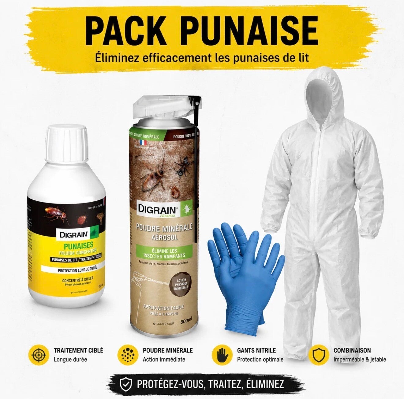 PACK ANTI PUNAISES