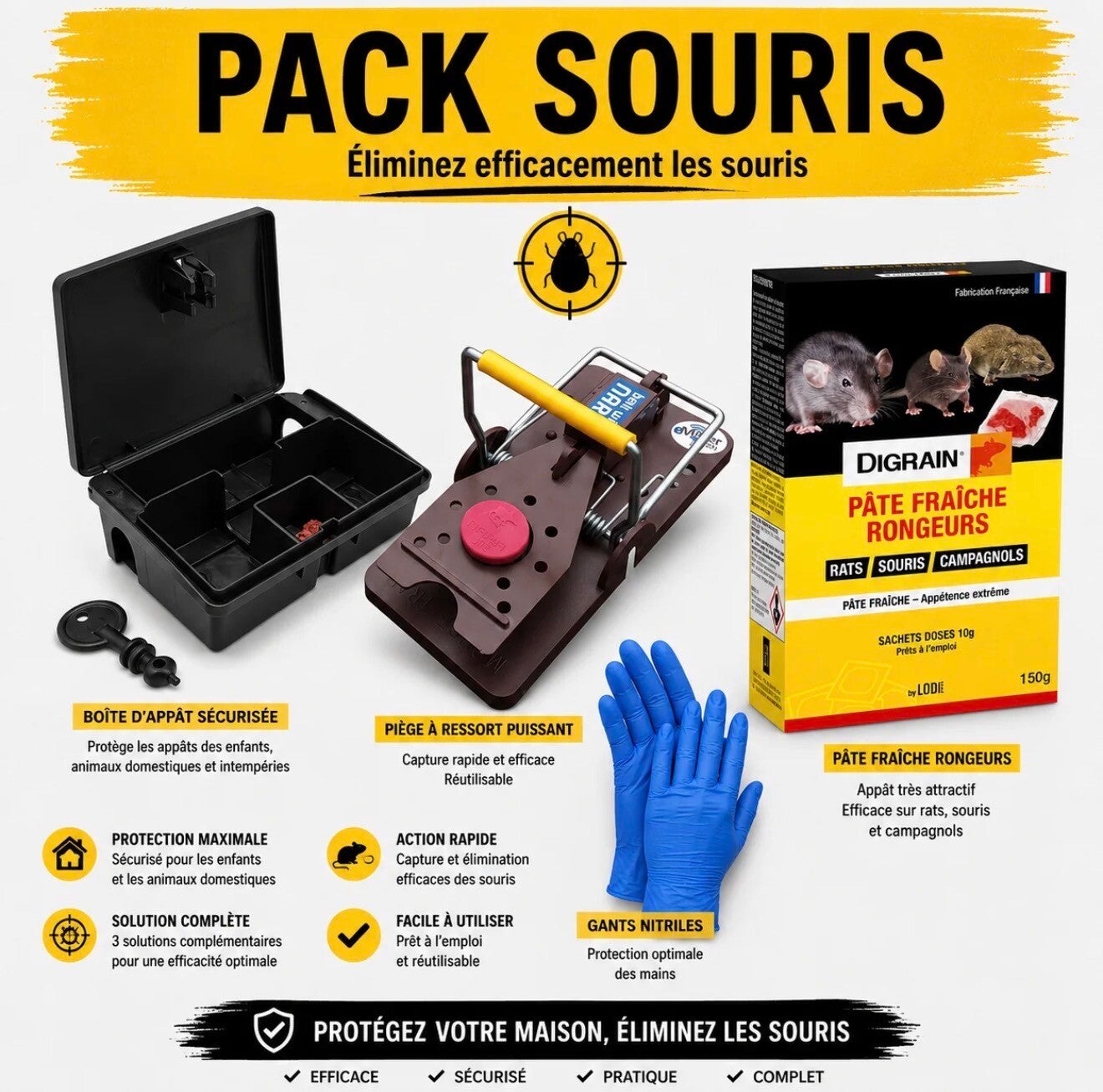 PACK ANTI SOURIS