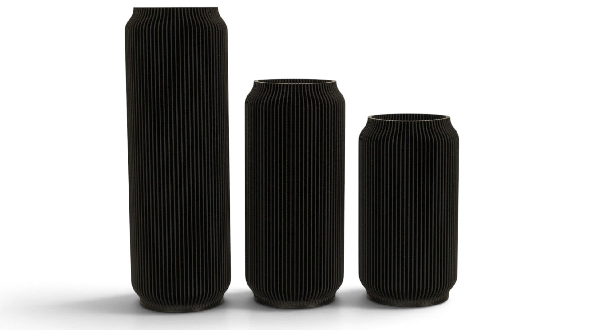 Vase Zylinder 3er - Set