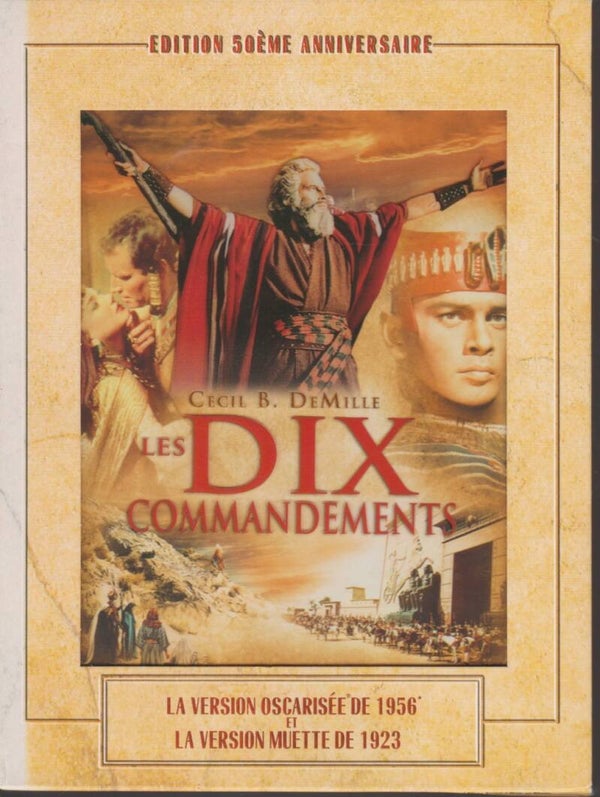 Les Dix Commandements Coffret 3 Dvd Edition 50ème Anniversaire (MR1)