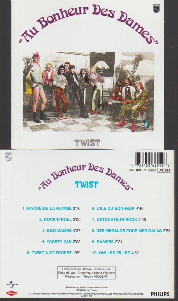 Au Bonheur Des Dames Cd Twist - Oh Les Filles