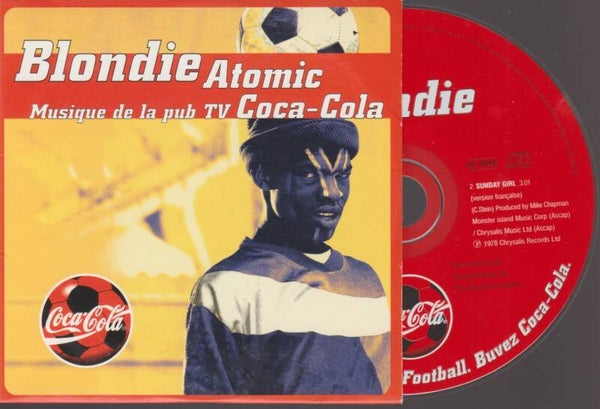 Blondie Atomic Cd Single Cardsleeve - Coca Cocal - France - 1998