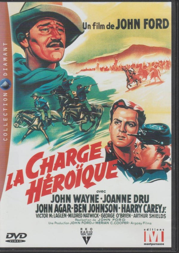 La Charge Héroïque Dvd (MR1) John Ford Wayne Agar Ben Johnson Western
