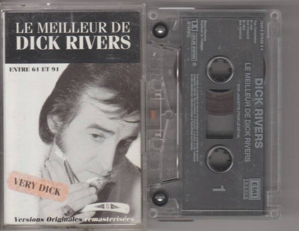 Very Dick : Le Meilleur De Dick Rivers Cassette Tape K7 1961 - 1991