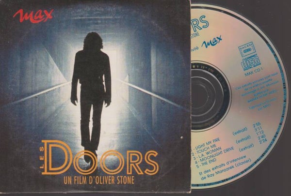 The Doors The Soundtrack Cd Sampler Promo "Max" Cardsleeve - France - 1991