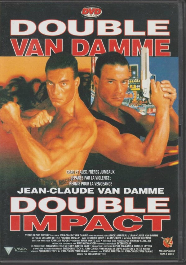 Double Impact Dvd Jean Claude Van Damme (MR1)