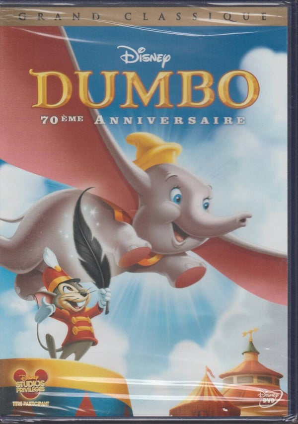 Dumbo Dvd Disney # 4 (MR1) Edition 70éme Anniversaire 2010 - Neuf