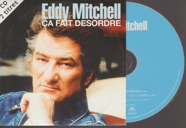 Eddy Mitchell Ca Fait Désordre Cd Single Cardsleeve - 1997