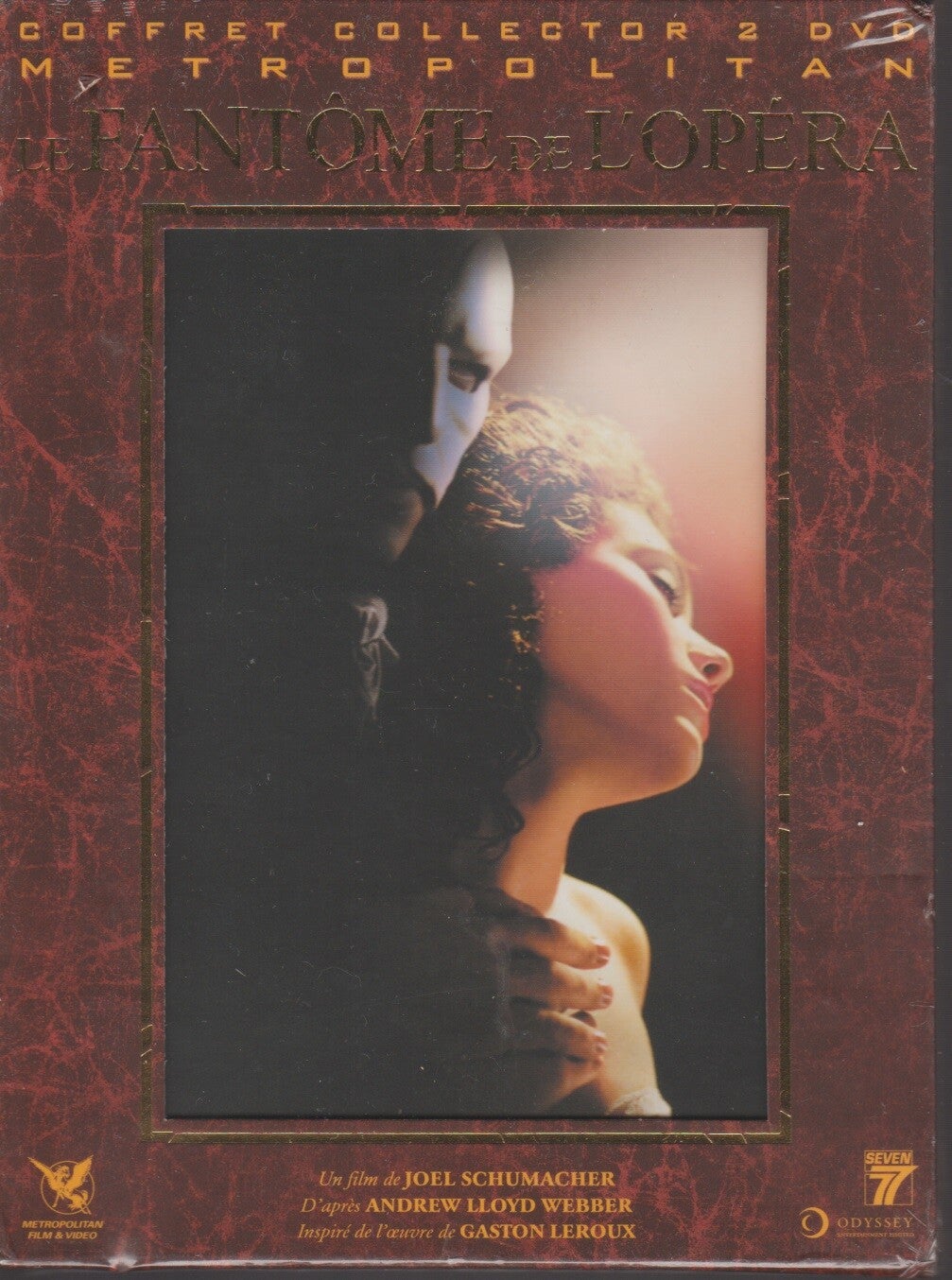 Le Fantôme De L'opéra Coffret Collector 2 Dvd Neuf Joel Schumacher (MR1)