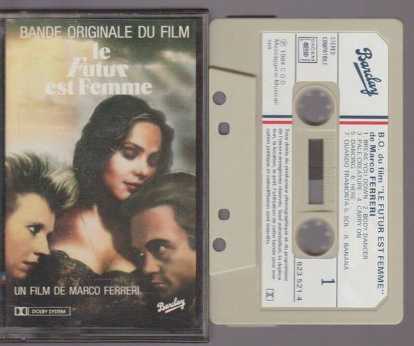 Le Futur Est Femme Cassette Tape K7 Bande Originale Du Film Soundtrack