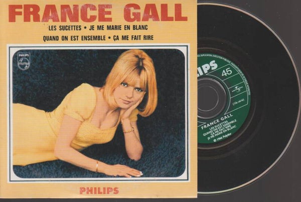France Gall Les Sucettes Cd Single EP Cardsleeve Numeroté : 1177