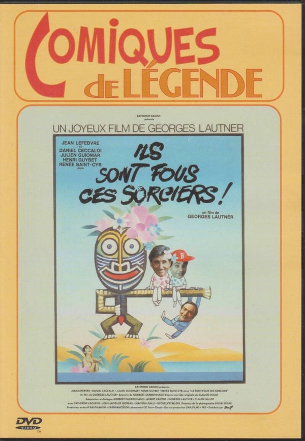 Ils Sont Fous Ces Sorciers ! Dvd (MR1) Georges Lautner Jean Lefebvre Henri Guybet