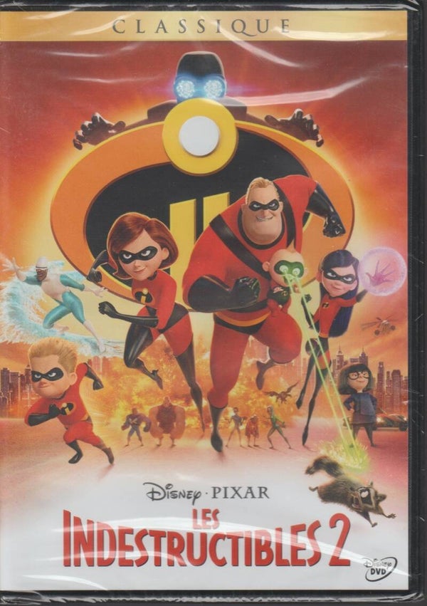 Les Indestructibles 2 Dvd Disney # 121 (MR1) Classique Edition 2018 - Neuf