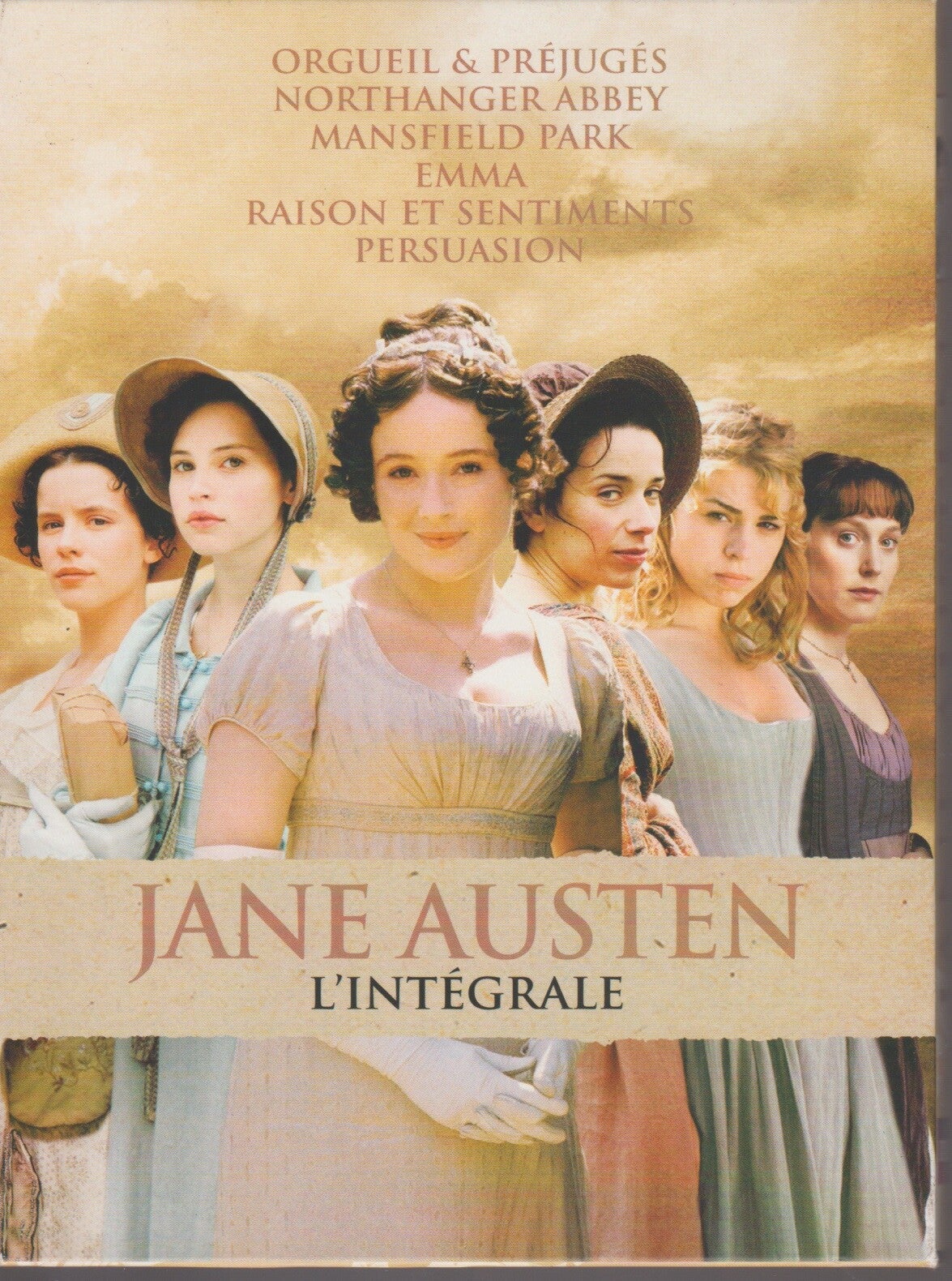 Jane Austen - L'intégrale Coffret 8 Dvd (MR1) Raison Et Sentiments / Emma ...