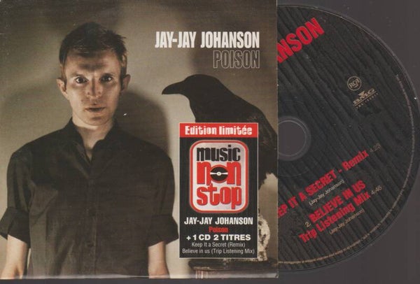 Jay Jay Johanson Poison "Bonus" Cd Single Cardsleeve - France - 2000