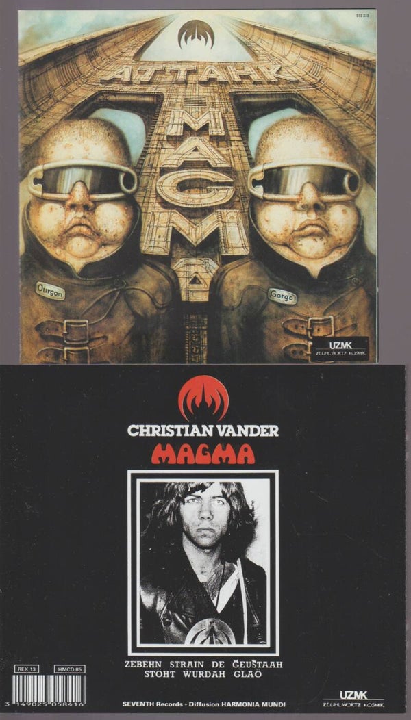 Magma - Christian Vander Attahk Cd