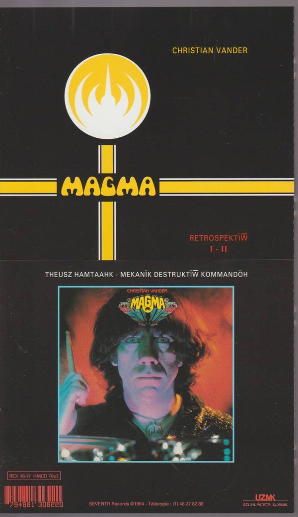 Magma - Christian Vander Retrospektiw I - II Cd