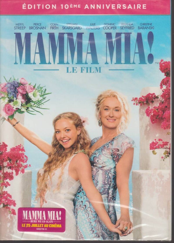 Mamma Mia ! Le Film Dvd (MR2) VF - Neuf - Edition 10eme Anniversaire
