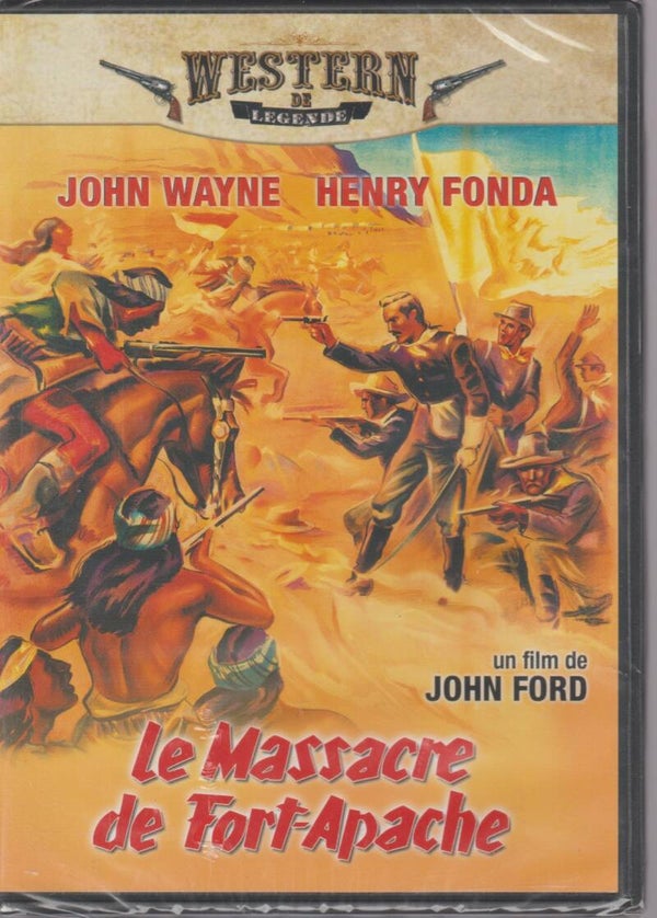 Le Massacre De Fort Apache Dvd (MR2) Neuf - John Wayne Henri Fonda - Western