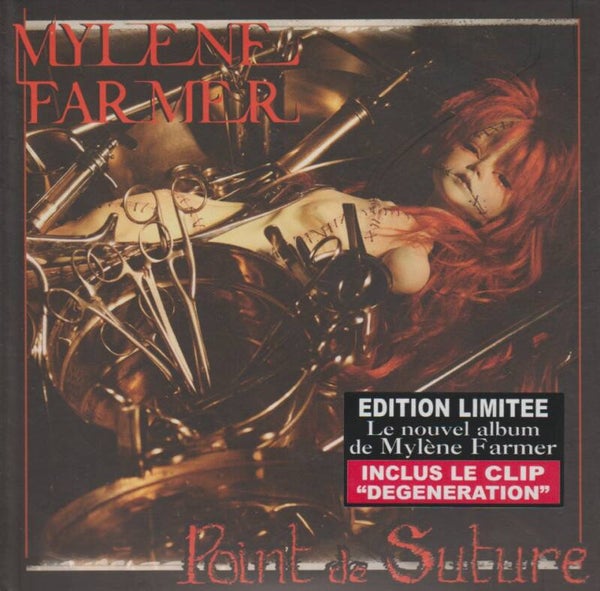 Mylène Farmer Cd Point De Suture - Edition Limitée