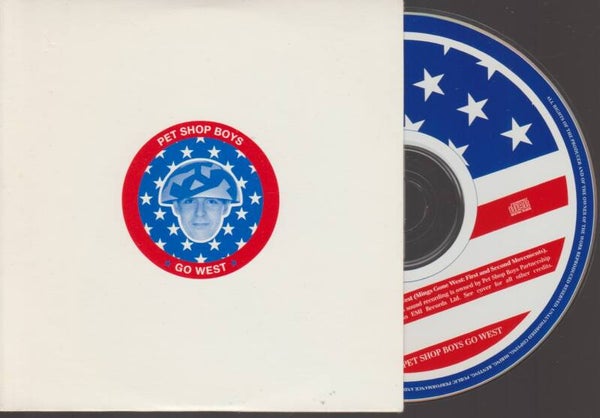 Pet Shop Boys Go West Cd Single Cardsleeve - UK - 1993