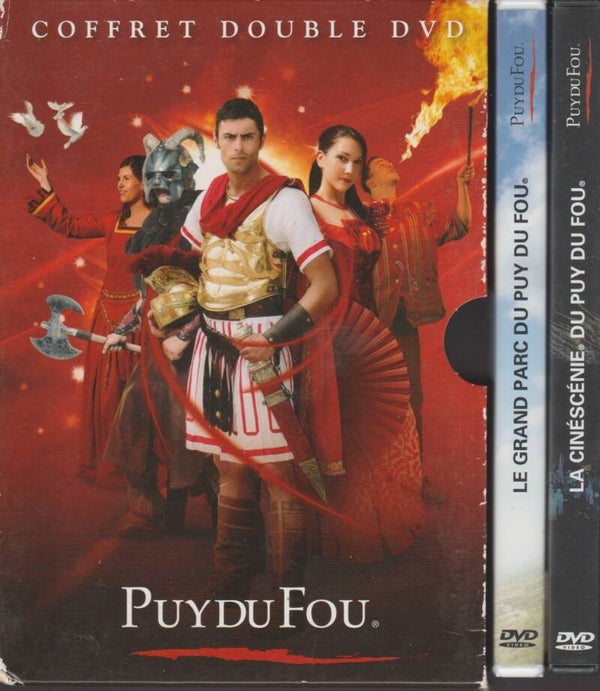 Le Puy Du Fou Coffret 2 Dvd Neuf Le Grand Parc + La Cinéscénie (MR1) Vendée