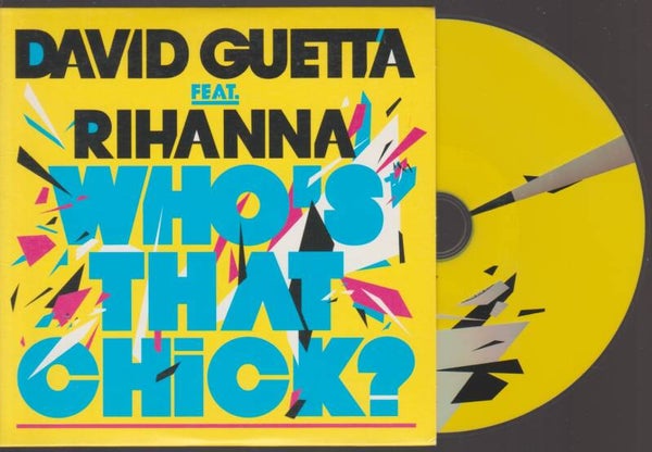 Rihanna & David Guetta Who's That Chick ? Cd Single Cardsleeve - France 2011 - 3 Tracks