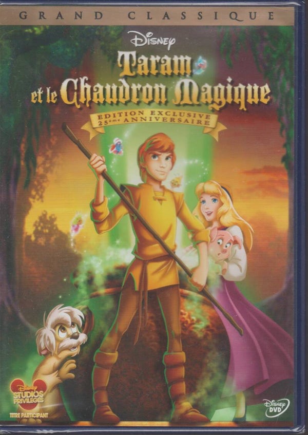 Taram Et Le Chaudron Magique Dvd Disney # 30 (MR1) Edition Exclusive 25éme Anniversaire 2010 - Neuf