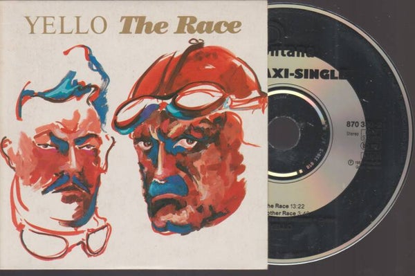 Yello The Race (13.22 Min) Cd Single Cardsleeve 1988